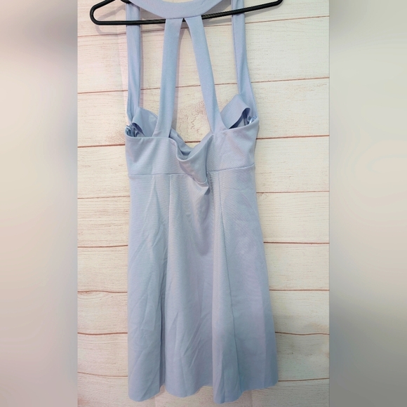 Nwt Urban Outfitters Elegant Blue Strappy Mini 👗 Size Large - Picture 8 of 9